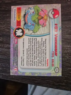 Venusaur #03, Pokemon TCG Red Logo Topps TV Animation Edition, Reg - Image 2