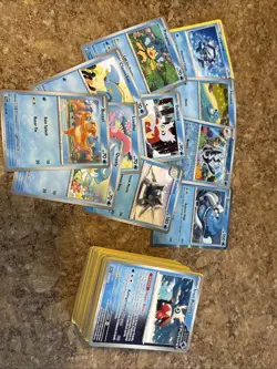 Pokemon Trading Card Lot - Water Type Assorted Collection (≈ 150 Cards) - Image 1