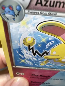 Pokemon TCG Azumarill XY Steam Siege 77/114 Regular Uncommon Card - Image 3