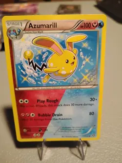Pokemon TCG Azumarill XY Steam Siege 77/114 Regular Uncommon Card - Image 1