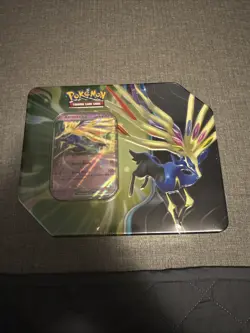 Pokemon TCG: Scarlet & Violet - Azure Legends Tin 5 Packs Sealed Brand New - Image 1