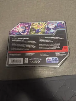 Pokemon TCG: Scarlet & Violet - Azure Legends Tin 5 Packs Sealed Brand New - Image 2