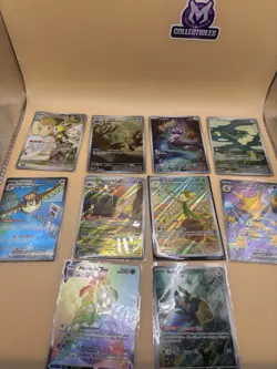 10 Card Pokemon Full Art Lot All Near Mint - Image 1