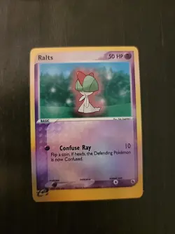 Pokemon TCG Reverse Holo Ralts Card 66/109 Ruby and Sapphire - Image 1