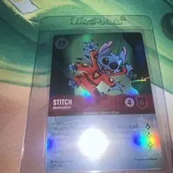 Stitch - Abomination 21 D100 Alternate Art Disney100 Promo Lorcana Card - Image 1