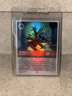 Stitch - Abomination 21 D100 Alternate Art Disney100 Promo Lorcana Card - Image 1
