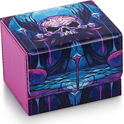 Deck Box for MTG Cards, Trading Card Storage Box Holds 120+ Sleeved Commander De - Image 1