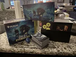 Edge Of Eternities 260+ Card Bulk Lot + Bundle Box, With Die. C, U, R, Foils - Image 1