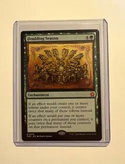Doubling Season ~ MTG Foundations ~ NM/M pack fresh - Image 1