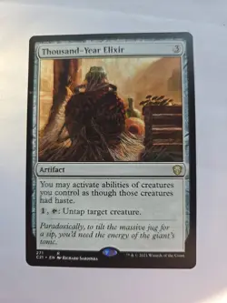 MTG - Thousand-Year Elixir Commander 2021 Regular Rare #271 - Image 1