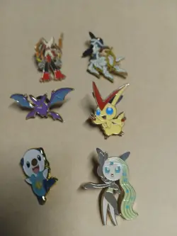 Pokemon Official Pokemon Enamel Pin Lot - Image 3