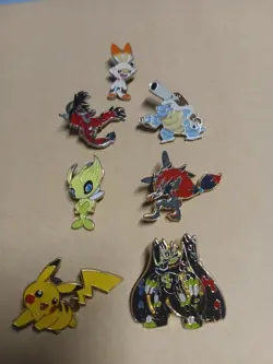 Pokemon Official Pokemon Enamel Pin Lot - Image 4