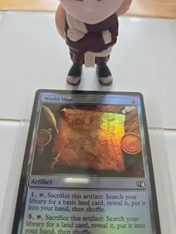 World Map Final Fantasy Foil Magic The Gathering MTG - Image 3
