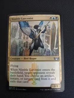 Nimble Larcenist Foil (205) Streets of New Capenna SNC MTG Magic - Image 1