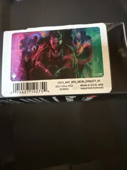 MTG Kamigawa Neon Dynasty Playmat Ultra Pro Satoru Umezawa Ninja Commander Magic - Image 1