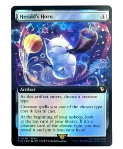MTG | Herald's Horn #0228 | Final Fantasy | Promo | Foil | NM | EN - Image 1
