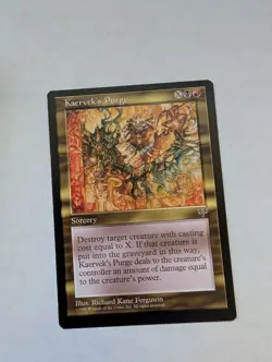 Kaervek's Purge Mirage Regular MTG - Image 1