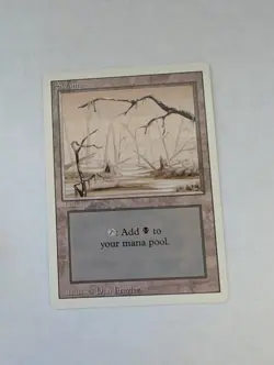 Swamp (B) Revised Edition Regular MTG - Image 1