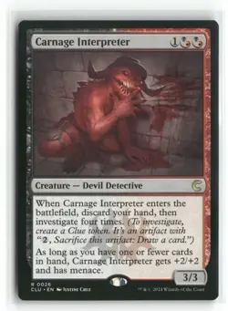 Carnage Interpreter 0026 Ravnica: Clue Edition CLU MTG Magic - Image 1