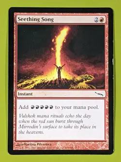 Seething Song x1 Mirrodin 1x Magic the Gathering MTG - Image 1