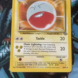 Electrode 18/64 Jungle Rare Pokemon Card Non-Holo Nm - Image 4