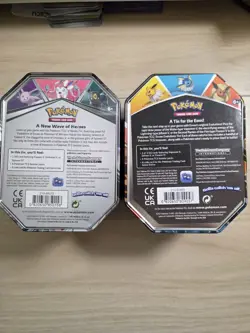 Pokemon Eevee Evolutions Collector's Tin Lot Vaporeon V and Sylveon V Sealed - Image 2