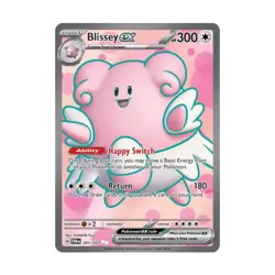 Pokemon SV06: Twilight Masquerade Blissey ex - 201/167 (UR) #201/167 (Holo) NM - Image 1