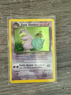Pokemon TCG Dark Slowbro Legendary Collection 8/110 Holo Rare LP. - Image 1