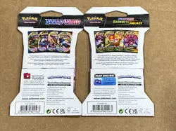 Pokemon TCG Sword & Shield | Darkness Ablaze | Sleeved Booster 2-Pack New - Image 4
