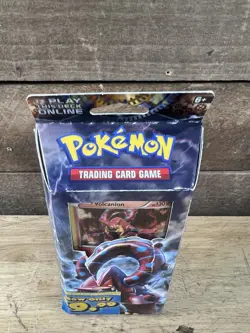 Pokemon XY Steam Siege Gears Of Fire Theme Deck Volcanion New Sealed - Image 2
