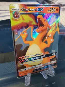 Charizard GX Ultra Rare | Hidden Fates | Pokemon 9/68 | NM - Image 3