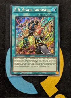 DUAD-EN096 R.B. Stage Landing Secret Rare 1st Ed YuGiOh - Image 1