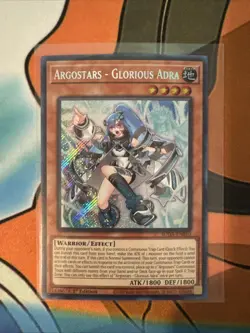 YUGIOH! Argostars - Glorious Adra - SUDA-EN010 - Secret Rare - 1st Edition NM - Image 1
