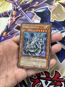 (YBL) Yugioh Cyber Dragon DP04-EN001 Rare 1st Ed LP - Image 4