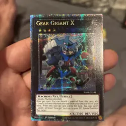 Gear Gigant X - RA04-EN188 - Quarter Century Rare - 1st Edition - Yugioh - Image 3