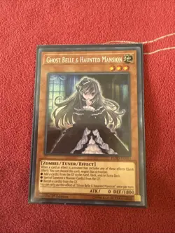 Yugioh Ghost Belle & Haunted Mansion FLOD-EN033 NM/M 🔥 - Image 1