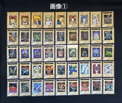 Yu-Gi-Oh! Yugioh Bandai Version 87-Card Set Character Cards and Others - Image 2