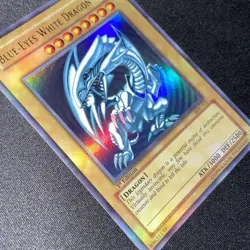 Blue-Eyes White Dragon 1st Edition SDK-001 English Yu-Gi-Oh! Yugioh LP-NM - Image 1