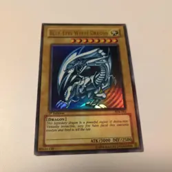 Blue-Eyes White Dragon 1st Edition SDK-001 English Yu-Gi-Oh! Yugioh [Excellent＋] - Image 1