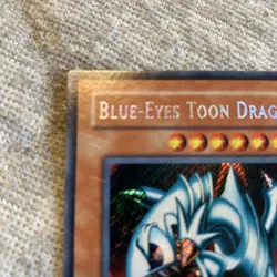 Blue-Eyes Toon Dragon English Secret Rare 1st MRL-000 Yu-Gi-Oh! Yugioh NM - Image 2