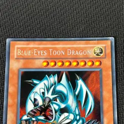 Blue-Eyes Toon Dragon English Secret Rare 1st MRL-000 Yu-Gi-Oh! Yugioh VG-LP - Image 2
