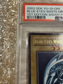 Blue-Eyes White Dragon 1st Edition SDK-001 English Yu-Gi-Oh! Yugioh PSA8 - Image 3