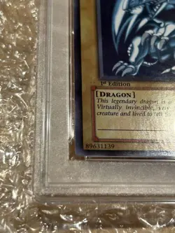 Blue-Eyes White Dragon 1st Edition SDK-001 English Yu-Gi-Oh! Yugioh PSA8 - Image 5