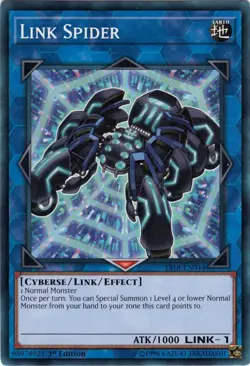 Link Spider - YS18-EN044 - Common - 1st Edition NM YuGiOh! Starter Deck: Codebr - Image 1