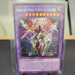 Nerva the Power Patron of Creation DUAD-EN033 Secret Rare NM 1st Ed YUGIOH - Image 1