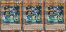 Yugioh ALIN-EN023 Maliss P March Hare X3 Quarter Century Secret Rare 1st MINT - Image 1