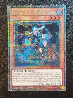 Yugioh ALIN-EN023 Maliss P March Hare X3 Quarter Century Secret Rare 1st MINT - Image 2