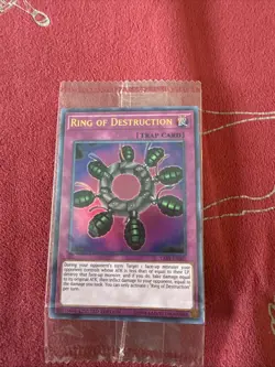 YuGiOh Ring of Destruction LART-EN007 The Lost Art Promotion Limited Edition NM - Image 1