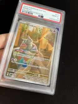 Mimikyu 075 SVP PSA 10 GEM MINT Pokemon Illustration Rare Paldean Fates ETB - Image 2