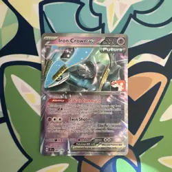 Pokemon TCG - Iron Crown EX - 081/162 - Play! Prize Pack Series - NM! - Image 1